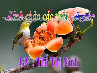 Bài giảng Toán Lớp 2 - Bài 90: Thừa số tích - Thế Thị Ninh