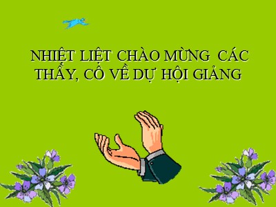 Bài giảng Làm quen văn học Lớp Nhà trẻ - Đề tài: Bài thơ Chú gà con