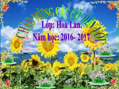 Bài giảng Làm quen với toán Lớp Chồi - Đề tài: Số 4 - Năm học 2016-2017 - Trần Thị Điệp