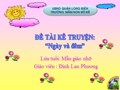Bài giảng Phát triển nhận thức Lớp Nhà trẻ - Đề tài: Hoạt động nhận biết một số loại quả - Nguyễn Thị Thu Hằng