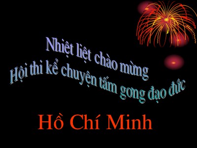 Bài giảng Làm quen văn học Lớp Lá - Đề tài: Kể chuyện Bác Hồ