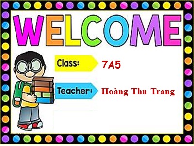 Bài giảng Hình học Lớp 7 - Tiết 42: Quan hệ giữa góc và cạnh đối diện trong tam giác - Năm học 2019-2020 - Hoàng Thu Trang