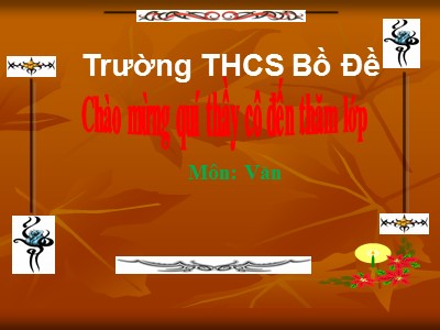 Bài giảng Ngữ văn Lớp 8 - Bài 10: Ôn tập truyện kí Việt Nam - Trường THCS Bồ Đề