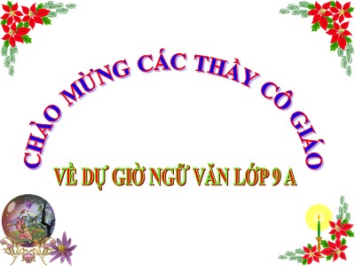 Bài giảng Ngữ văn Lớp 9 - Tiết 29: Thuật ngữ - Trường THCS Cự Khối