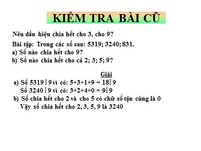 Bài giảng Số học Lớp 6 - Tiết 22: Ước và bội - Lê Hồng Hạnh