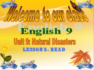 Bài giảng Tiếng anh Lớp 9 - Unit 9, Lesson 3: Read - Trường THCS Bồ Đề