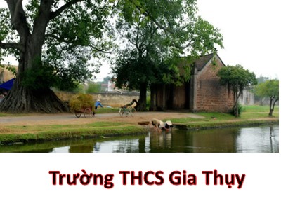 Bài giảng Mĩ thuật Lớp 9 - Bài 6: Chạm khắc gỗ đình làng Việt Nam - Trường THCS Gia Thụy