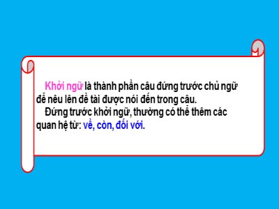 Bài giảng Ngữ văn Lớp 9 - Bài 19: Các thành phấn biệt lập - Năm học 2019-2020