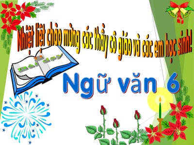 Bài giảng Ngữ văn Lớp 6 - Tiết 51: Ôn tập truyện dân gian (Tiếp theo)