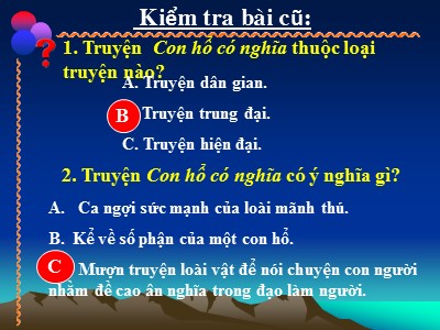 Bài giảng Ngữ văn Lớp 6 - Tiết 62: Văn bản Mẹ hiền dạy con - Năm học 2019-2020