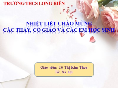 Bài giảng Ngữ văn Lớp 9 - Tiết 51: Tổng kết về từ vựng (Tiếp theo) - Năm học 2018-2019 - Tô Thị Kim Thoa