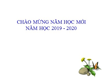 Bài giảng Số học Lớp 6 - Chương 1, Bài 9: Thứ tự thực hiện các phép tính - Năm học 2019-2020