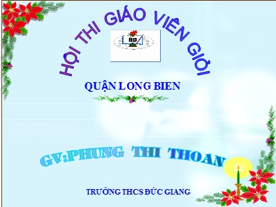 Bài giảng Số học Lớp 6 - Chương 3, Bài 10: Phép chia phân số - Phùng Thị Thoan