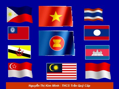 Bài giảng Lịch sử Lớp 9 - Bài 5: Các nước Đông Nam Á - Trường THCS Trần Quý Cáp