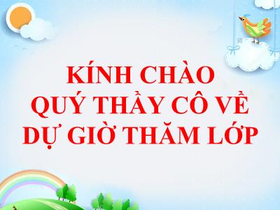 Bài giảng Lớp 2 - Tiết Thực hành