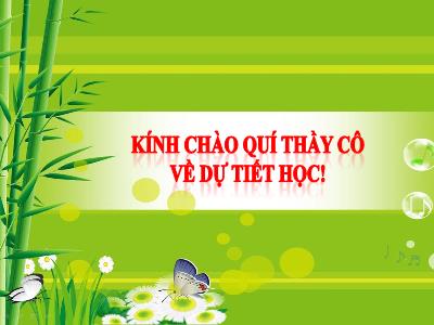 Bài giảng Ngữ Văn 8 - Văn bản 1: Bức thư của thủ lĩnh da đỏ