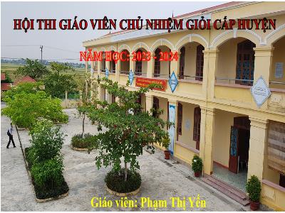 Bài giảng Sinh hoạt lớp 5 - Chủ điểm: An toàn giao thông NH 2023-2024 (Phạm Thị Yến)