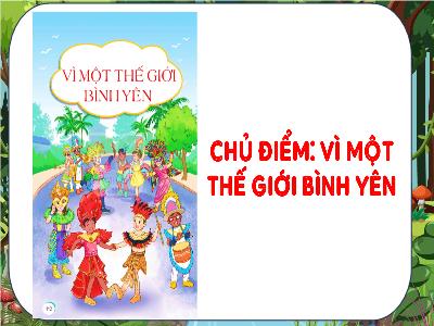 Bài giảng Tiếng Việt 4 - Bài 25: Tập đọc Khu bảo tồn Động vật hoang dã Ngô-rông-gô-rô