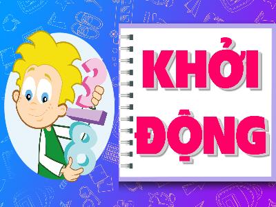 Bài giảng Toán 4 - Bài 55: Tính chất cơ bản của phân số