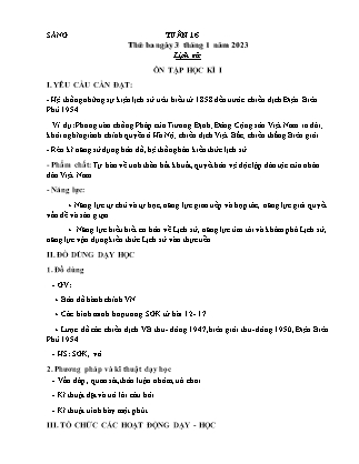 Kế hoạch bài dạy Chương trình Lớp 5 - Tuần 17 năm học 2022-2023 (Nguyễn Hồng Thái)