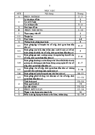 SKKN Một số biện pháp rèn nề nếp, thói quen ban đầu cho trẻ 25-36 tháng tuổi trong trường mầm non NH 2022-2023 (Tống Thị Hồng Mai)