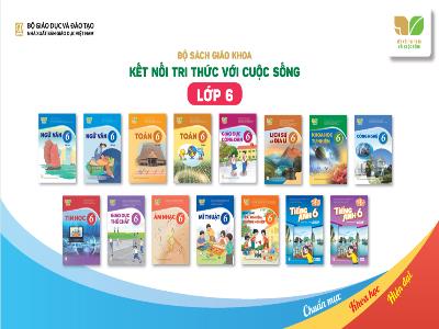 Slide Tập huấn giáo viên sử dụng SGK môn Công Nghệ Lớp 6 Bộ sách KNTT