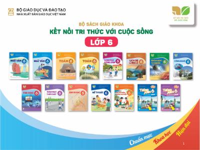Slide Tập huấn giáo viên sử dụng SGK môn HĐTN, Hướng nghiệp Lớp 6 Bộ sách KNTT